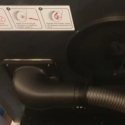 Adapter Ống Hút Bụi QIDI X-Max 3