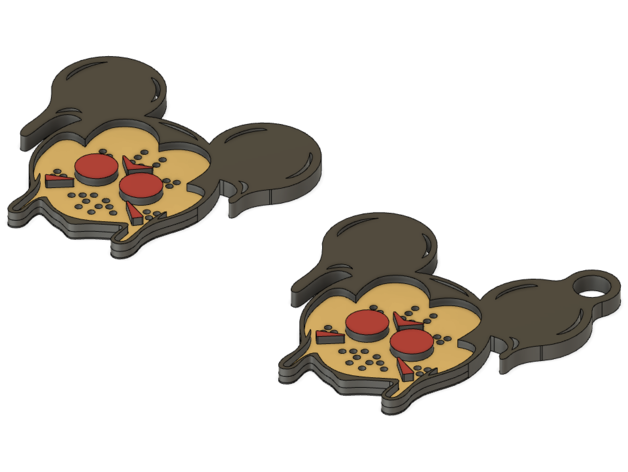 Móc khóa hình chuột Mickey