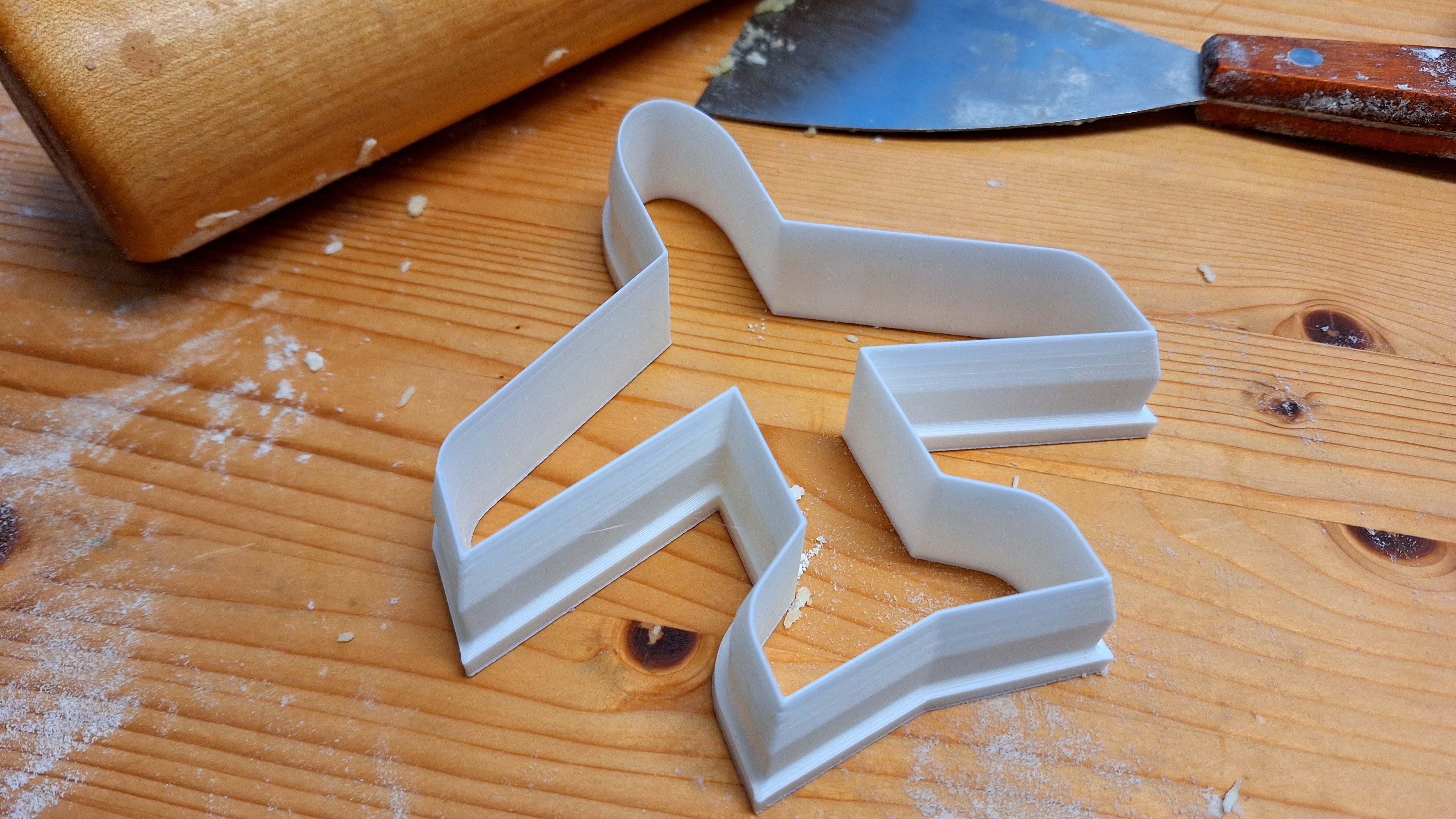 Khuôn Cắt Bánh Hình Máy Bay (In Dễ, Cắt Ngon)