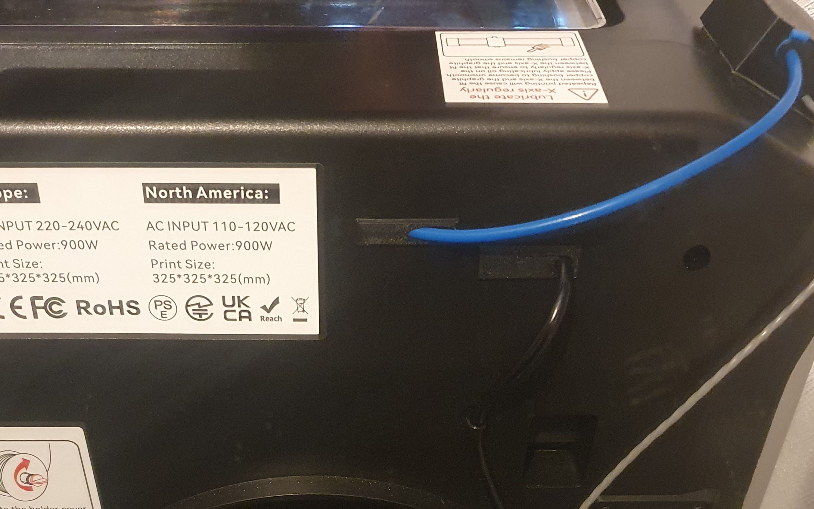 QIDI X-Max 3 Nắp Che Ống PTFE