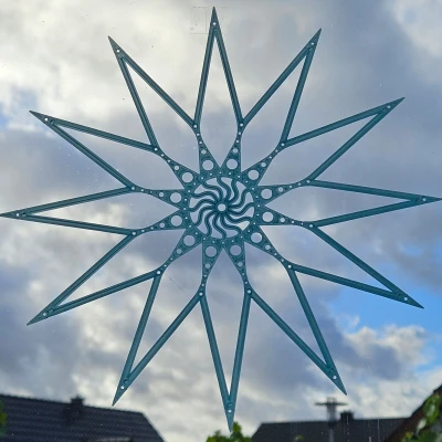 Ngôi sao, chỉ 1.4g filament, trang trí Giáng sinh