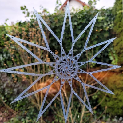 Ngôi sao, chỉ 1.4g filament, trang trí Giáng sinh