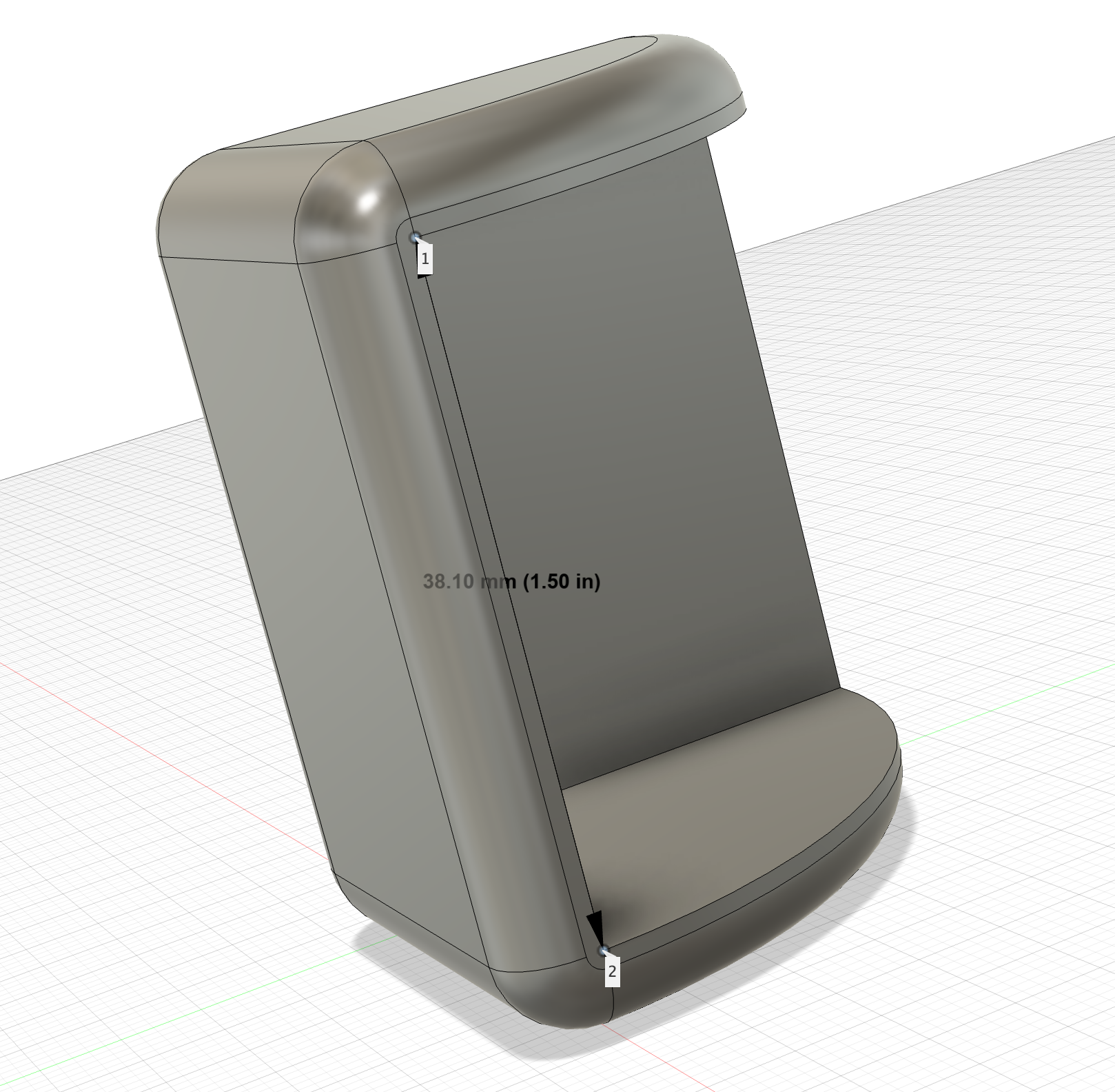 Miếng bảo vệ góc bàn/bàn làm việc 38mm