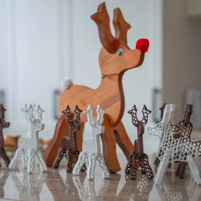 Người Tuyết Rudolph Mũi Đỏ