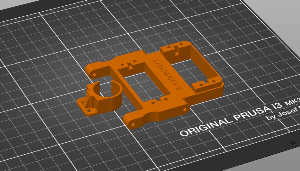 Giá Đỡ Servo Lái và Servo Tời (Winch) cho TRX4