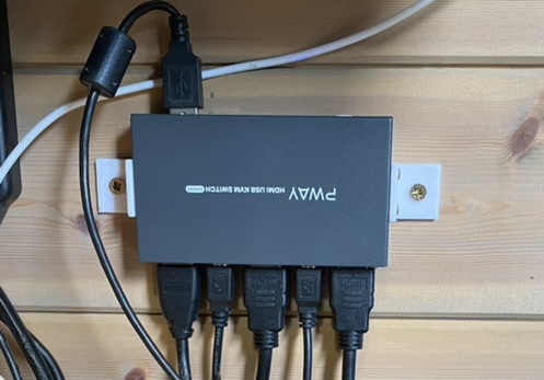 Giá Đỡ KVM HDMI PWAY