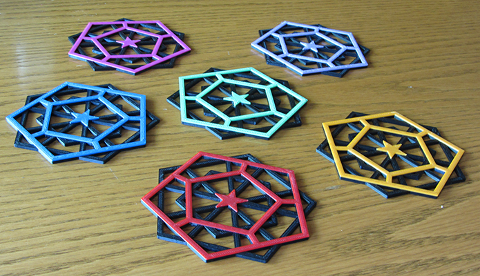 Đế Lót Ly Hình Sao Ngũ Giác