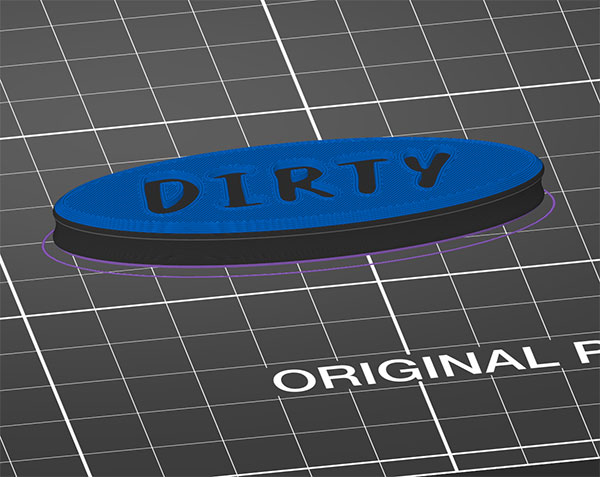 Bảng Báo Chén Đĩa Sạch Dơ Cho Máy Rửa Chén