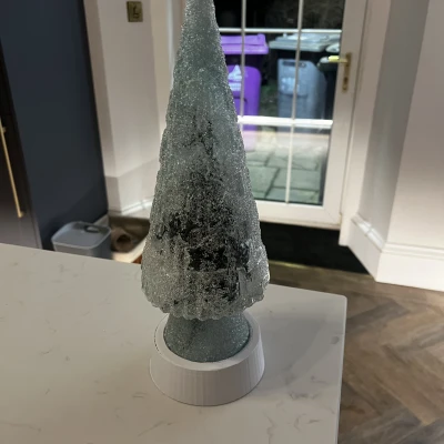 Chân đế giấu pin đèn cây thông Noel