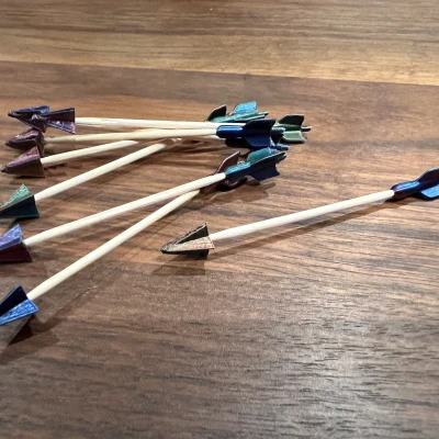 Mũi tên (trang trí tăm)