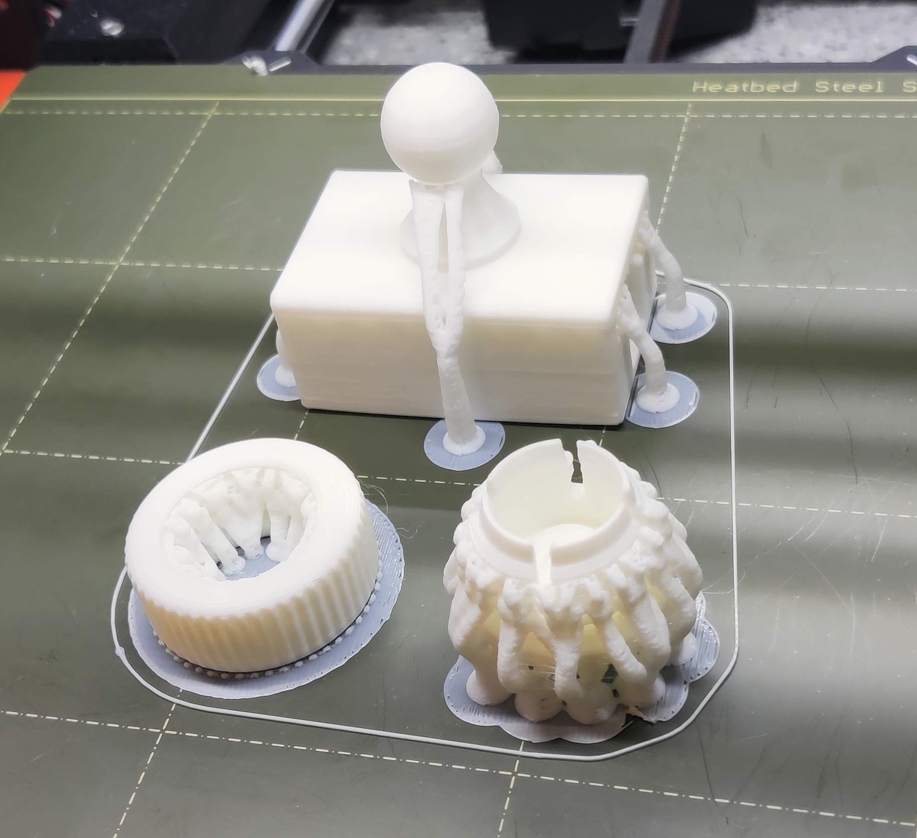 Đế Gắn Cảm Biến Nhiệt Độ Độ Ẩm Có Khớp Bi Cho Tường Lưu Trữ Honeycomb