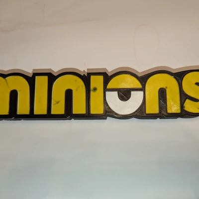 Biển hiệu Logo Minions