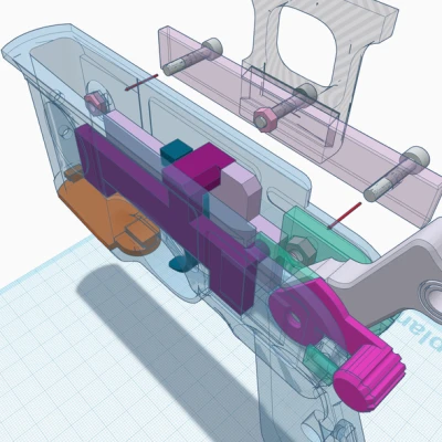 Han Solo Blaster DL-44 - Chỉnh sửa từ PortedtoReality