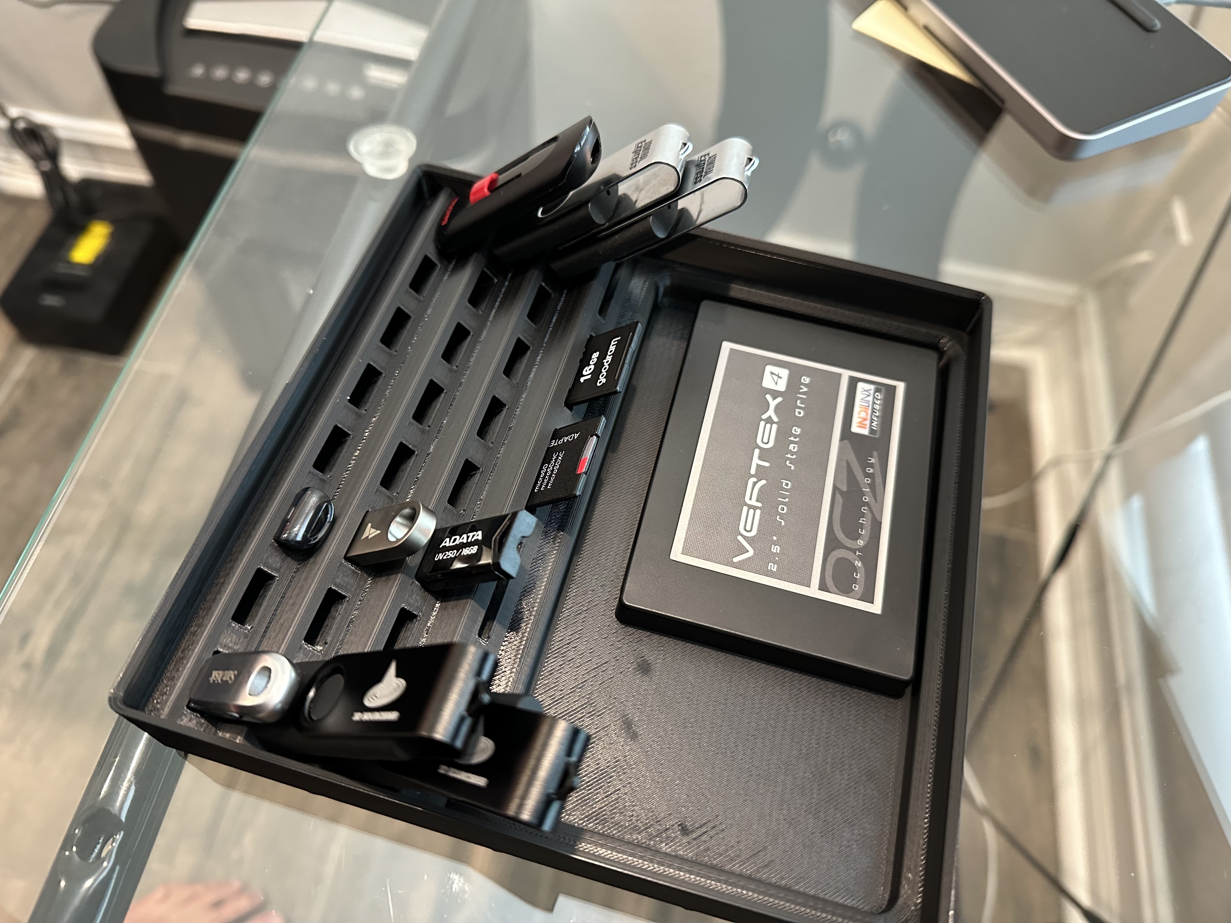 Gridfinity - Kệ Đựng USB (4x4x4)