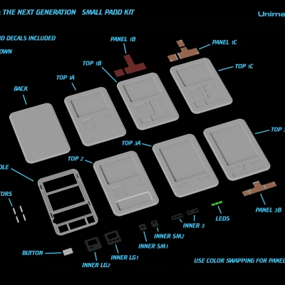 Star Trek TNG PADD Nhỏ Biến Thể