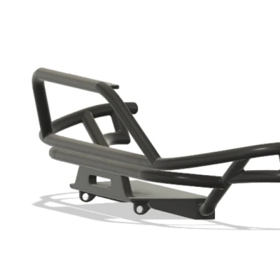 Cản Trước Ống 1/10 Cho LC80