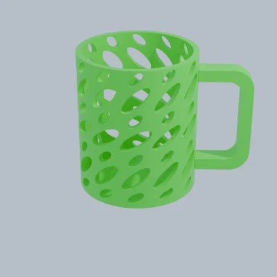 Cốc Lỗ Đựng Bút Chì & Dụng Cụ