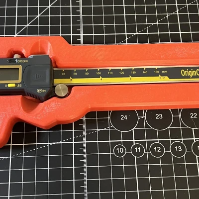Kẹp Thước Cặp OriginCal 6"
