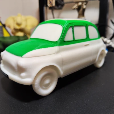 Mô hình xe Fiat 500 cổ điển