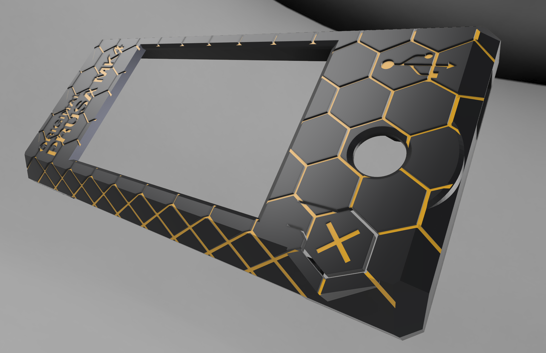 Vỏ Màn Hình MK4 Kiểu Honeycomb