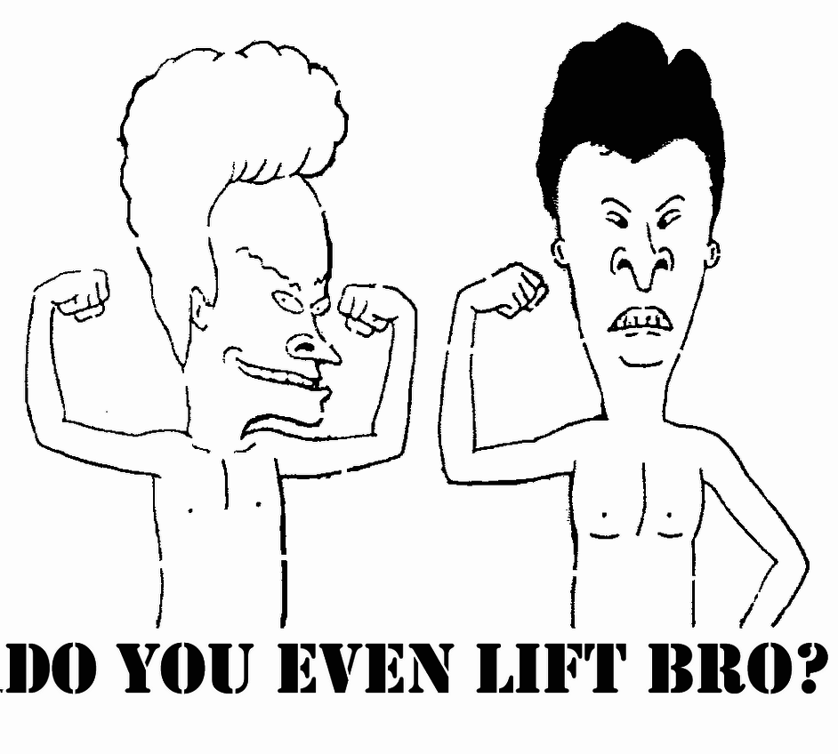 Beavis và Butthead, mày có tập gym không?