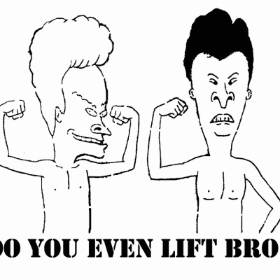 Beavis và Butthead, mày có tập gym không?