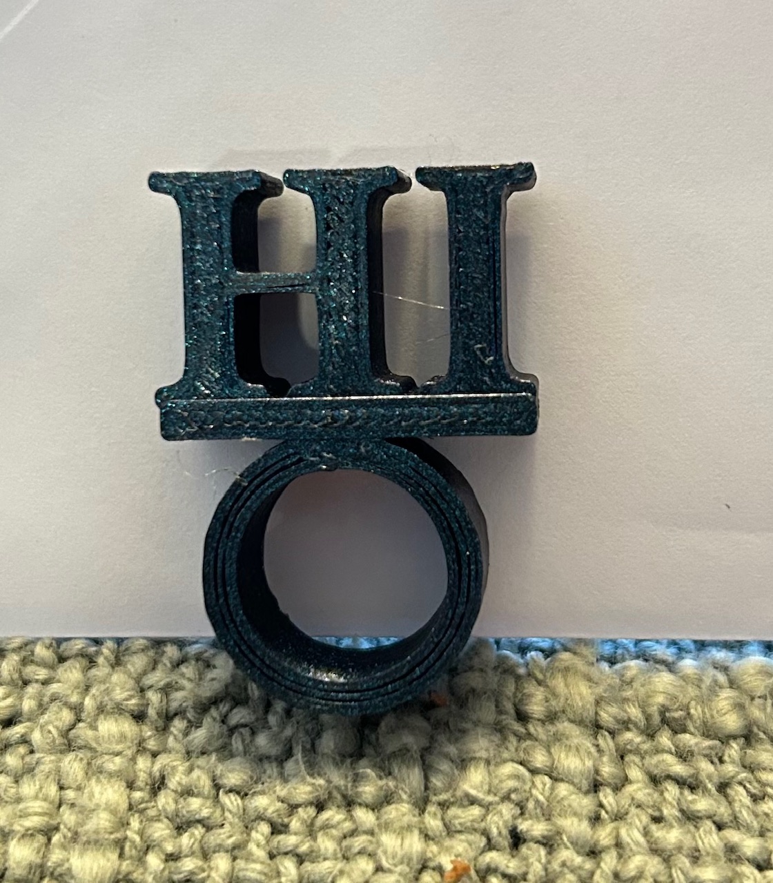 Con rối ngón tay "HI"