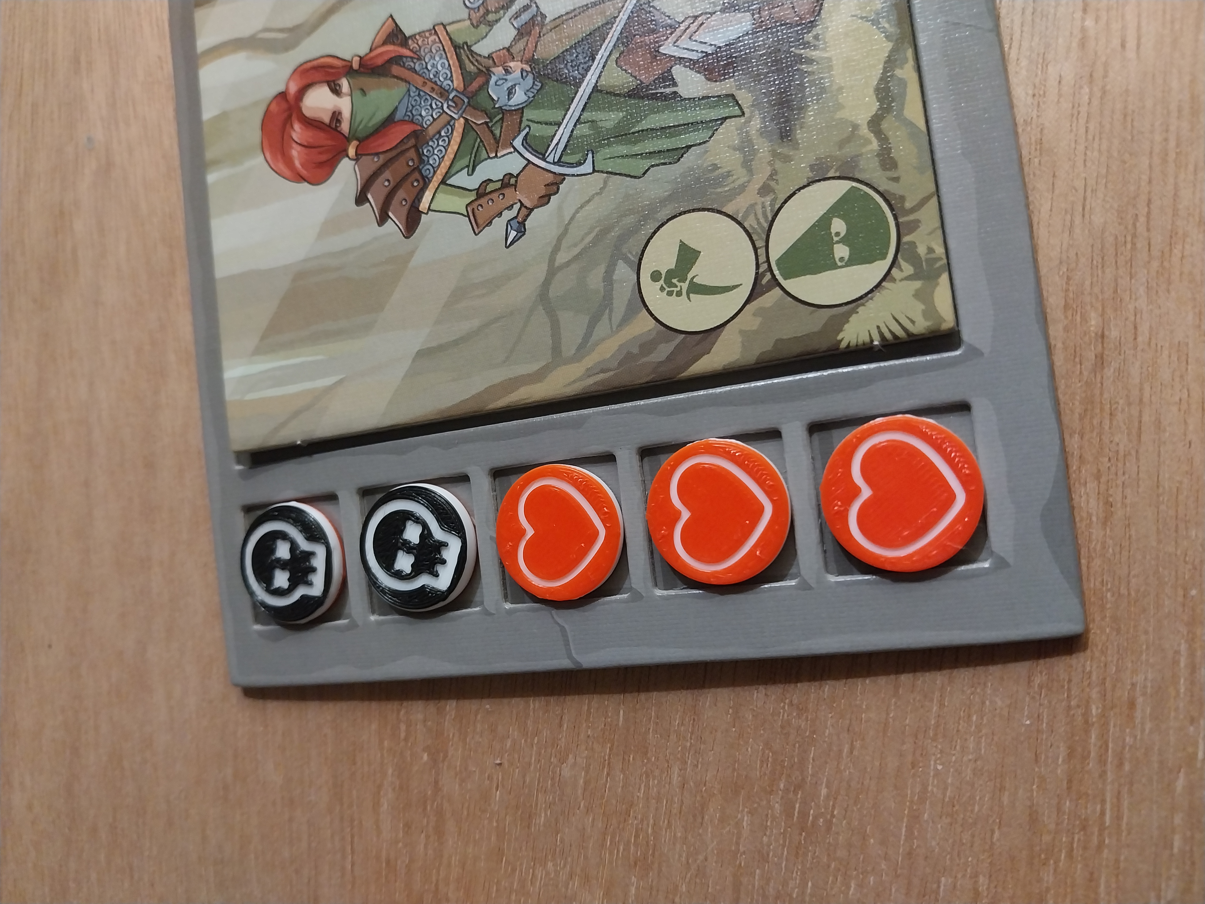 Token Trái Tim/Đầu Lâu Sinh Tử cho Karak