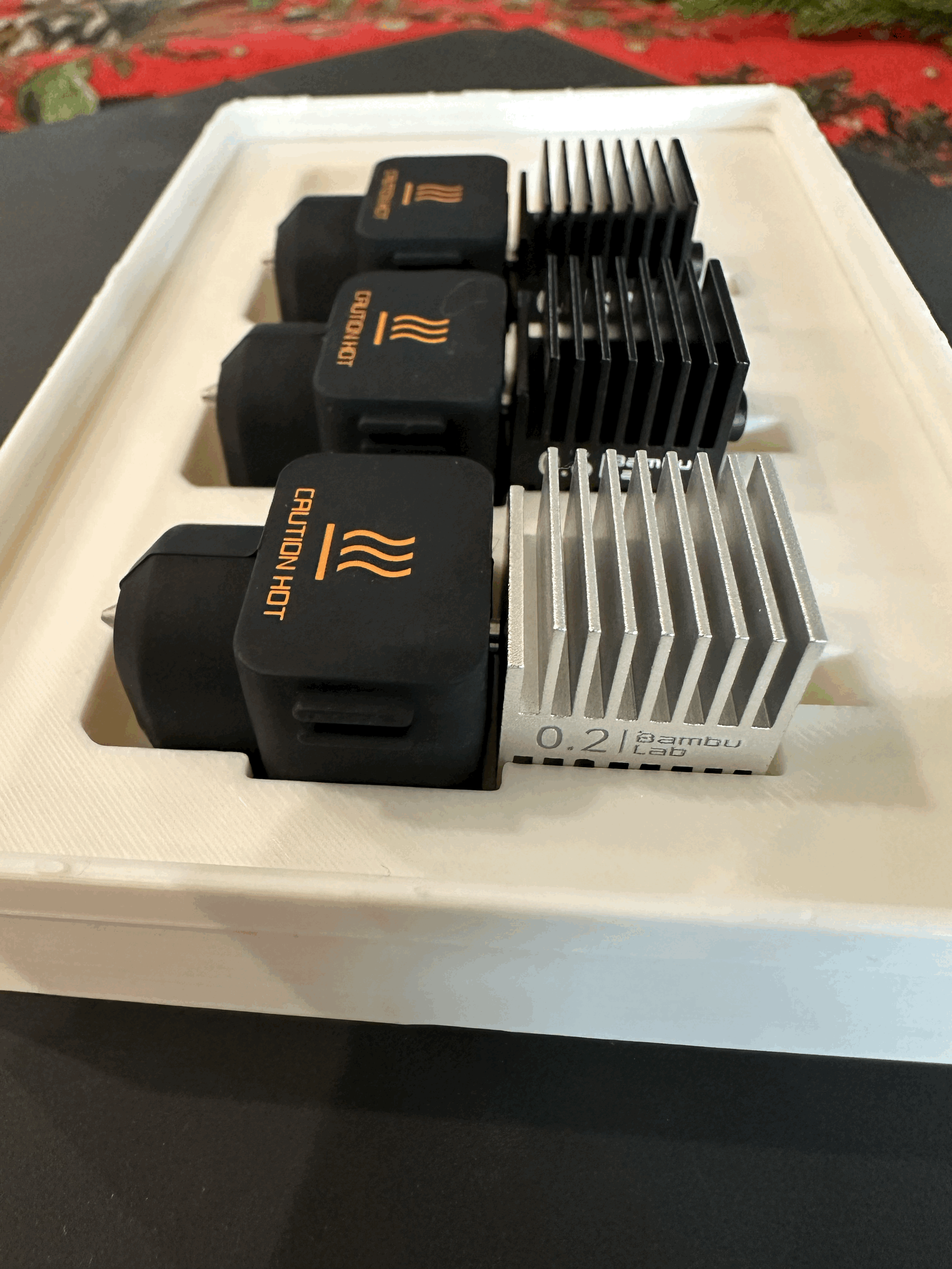 Giá Đỡ Đầu Phun (Nozzle) Gridfinity cho Bambu A1 / A1 mini