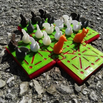 Trò chơi Cáo & Gà (hoặc Cáo & Ngỗng)