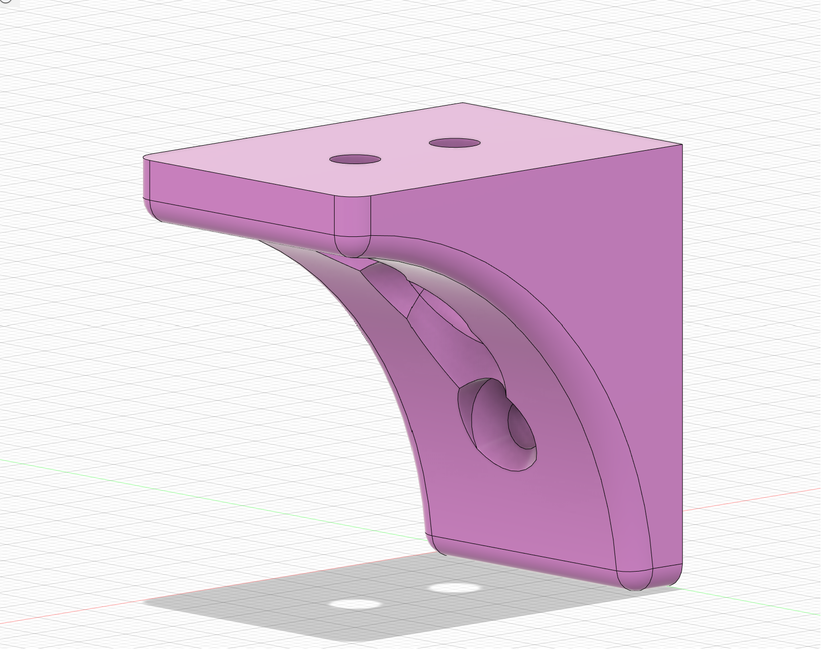 Giá đỡ góc vuông 90 độ đơn giản, chắc chắn
