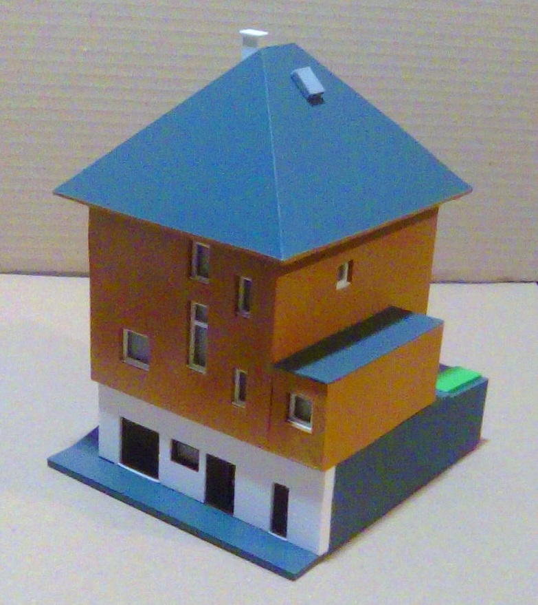 Mô hình bộ nhà gia đình tỉ lệ 1:100