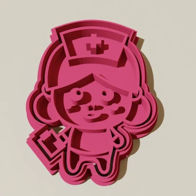 Khuôn Cắt Bánh Quy Y Tá