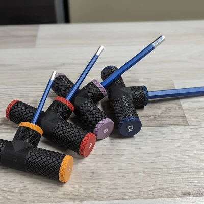 Bộ lục giác T-Handle Tối thượng (Metric)