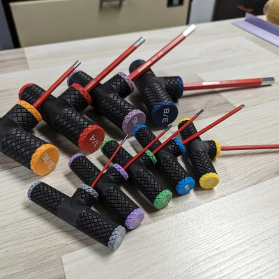 Bộ lục giác tay nắm T tối thượng (SAE)