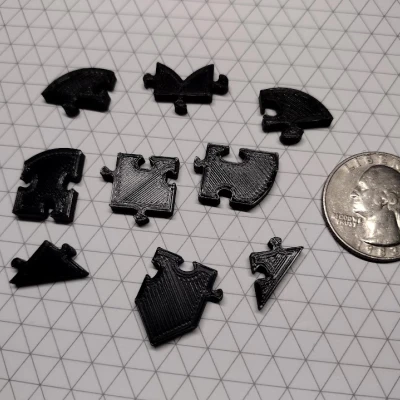 Mô Hình Trái Tim Ghép Hình