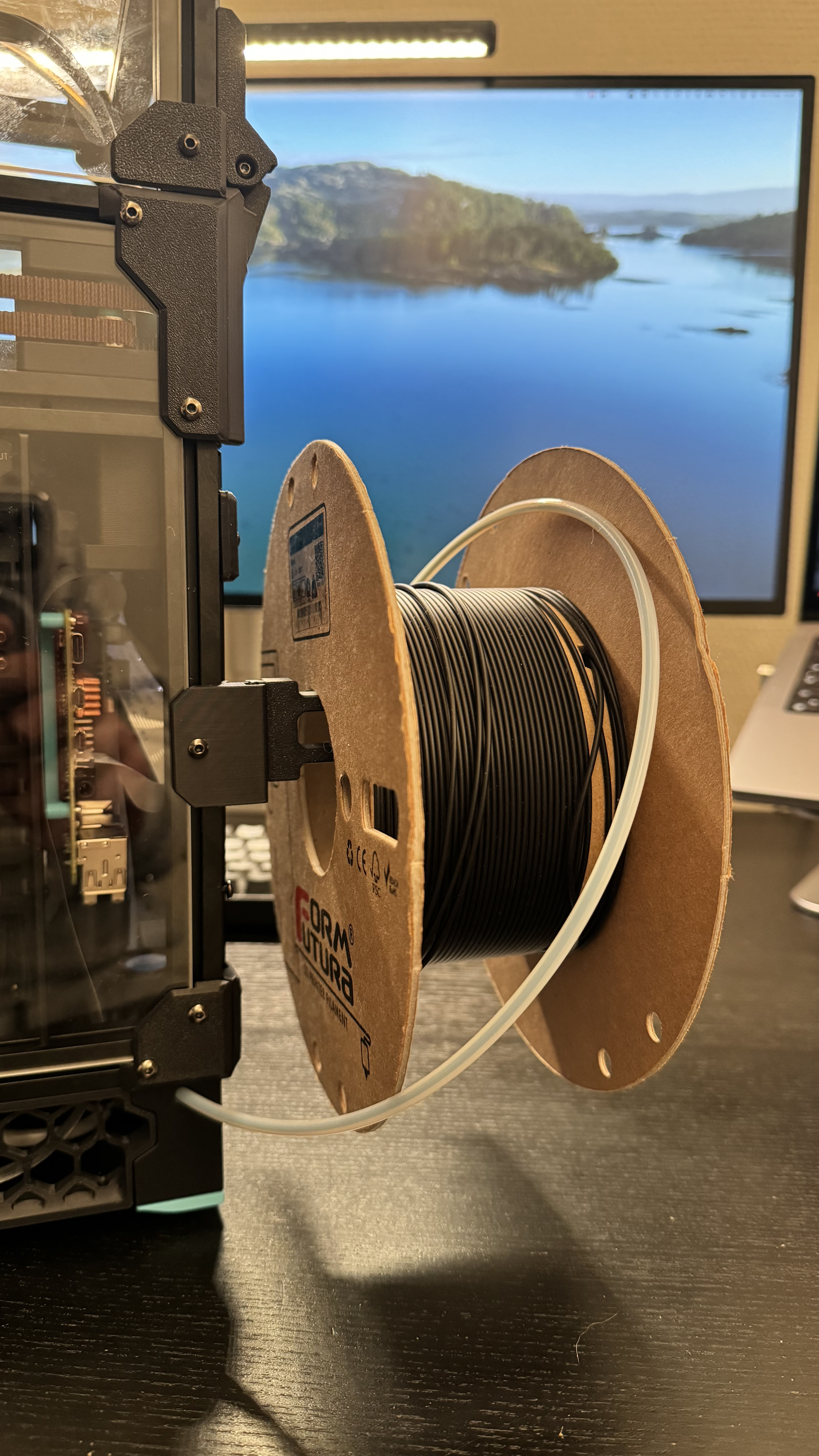 Giá đỡ cuộn dây sợi dài có thể tháo rời cho Voron v0