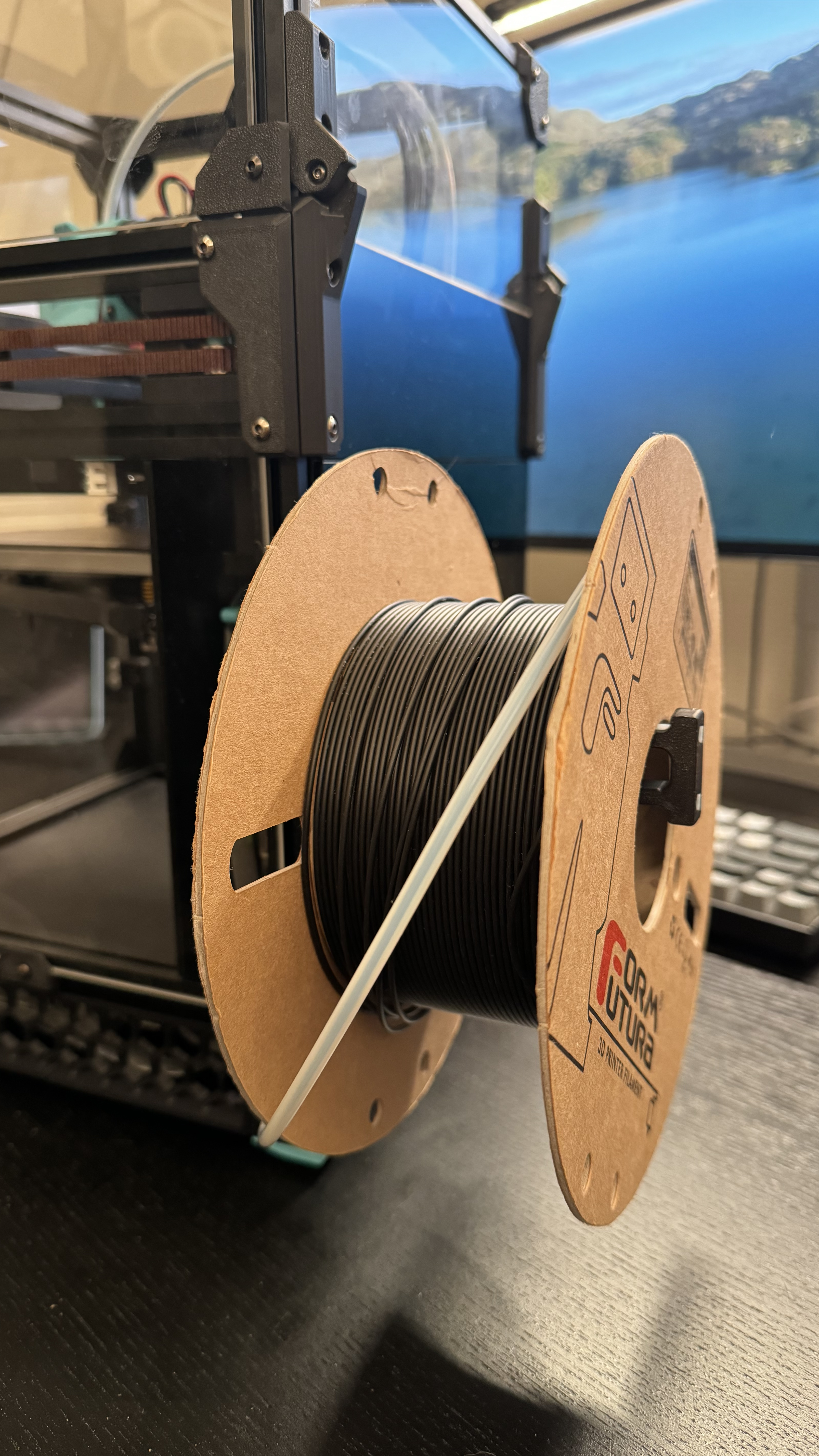 Giá đỡ cuộn dây sợi dài có thể tháo rời cho Voron v0