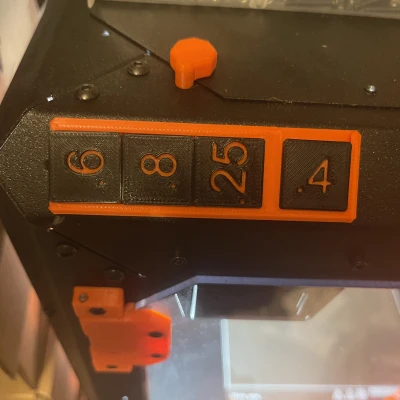 Nhãn Kích Thước Đầu Phun Cho Vỏ Máy (Bản Sửa Đổi)