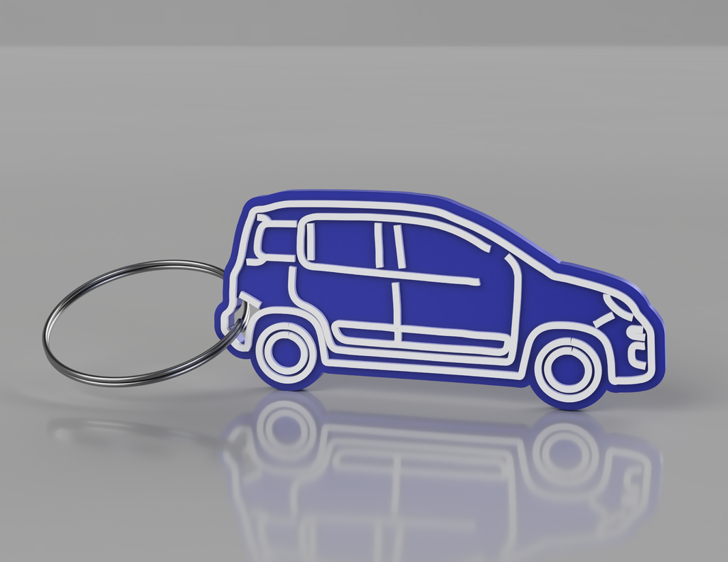 Móc Khóa Fiat Panda 2012