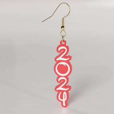 Bông tai Tết 2024