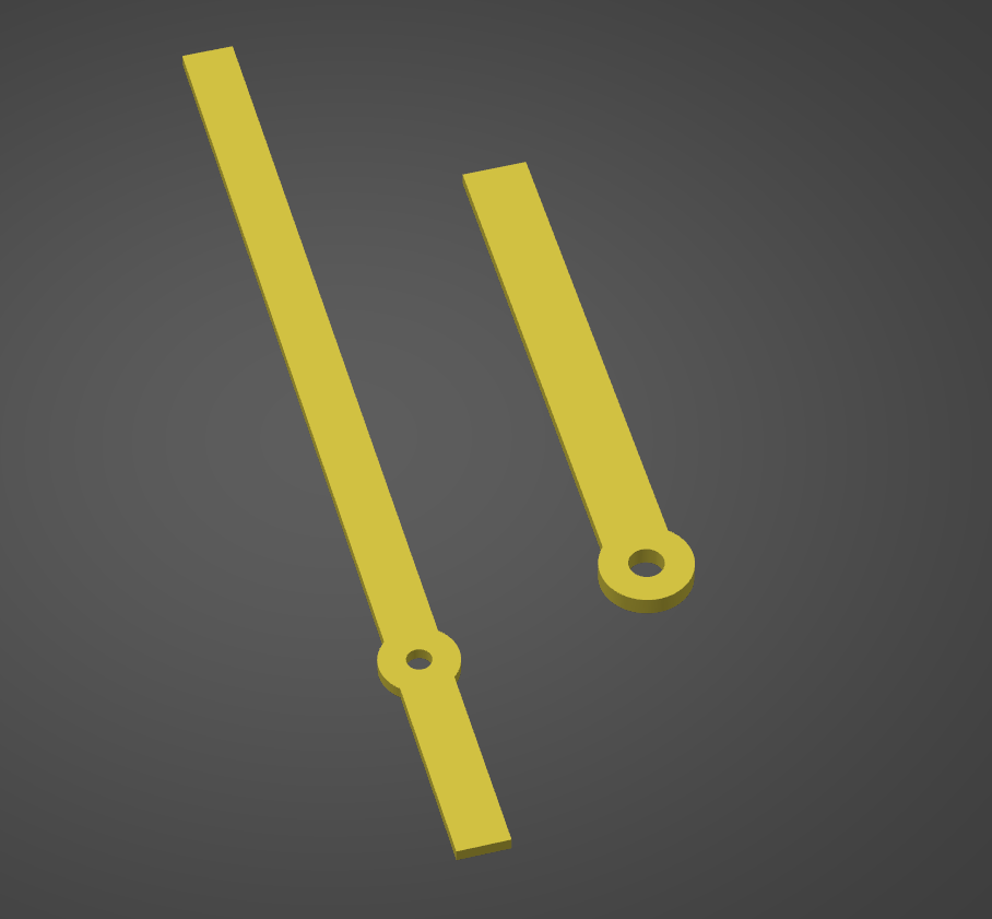 Kim Giờ và Kim Phút Đồng Hồ