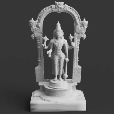 Tượng thần Vishnu - Đấng Bảo Tồn