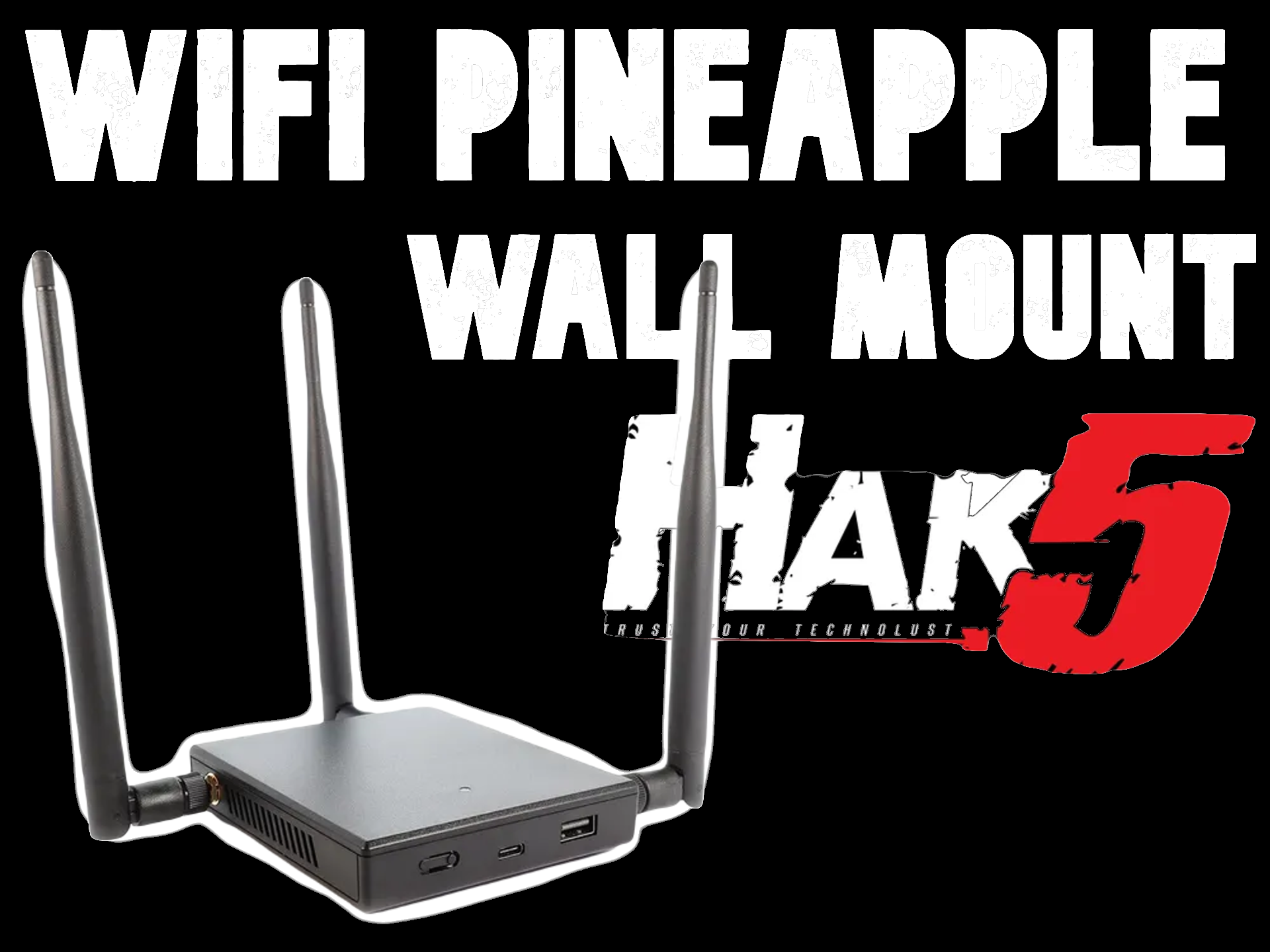 Đế Gắn Tường Hak5 Pineapple Mk5