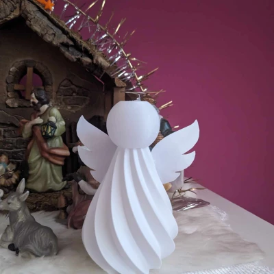 Thiên Thần Nến Tealight (Chế Độ Vase)