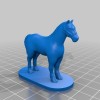 Mô Hình Ngựa 3D - Thumbnail 3