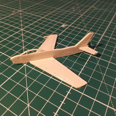 Bộ Kit F-86 Sabre Dạng Thẻ