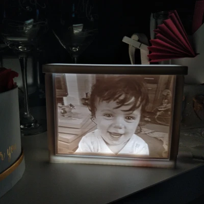 Khung Hộp Lithophane V3 Dành Cho Dây LED