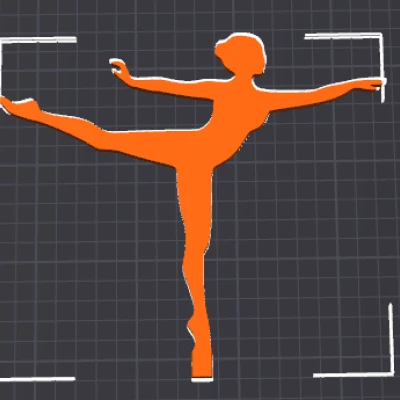 Mô hình 3D Vũ công