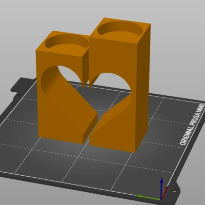 Chân Nến Hình Trái Tim